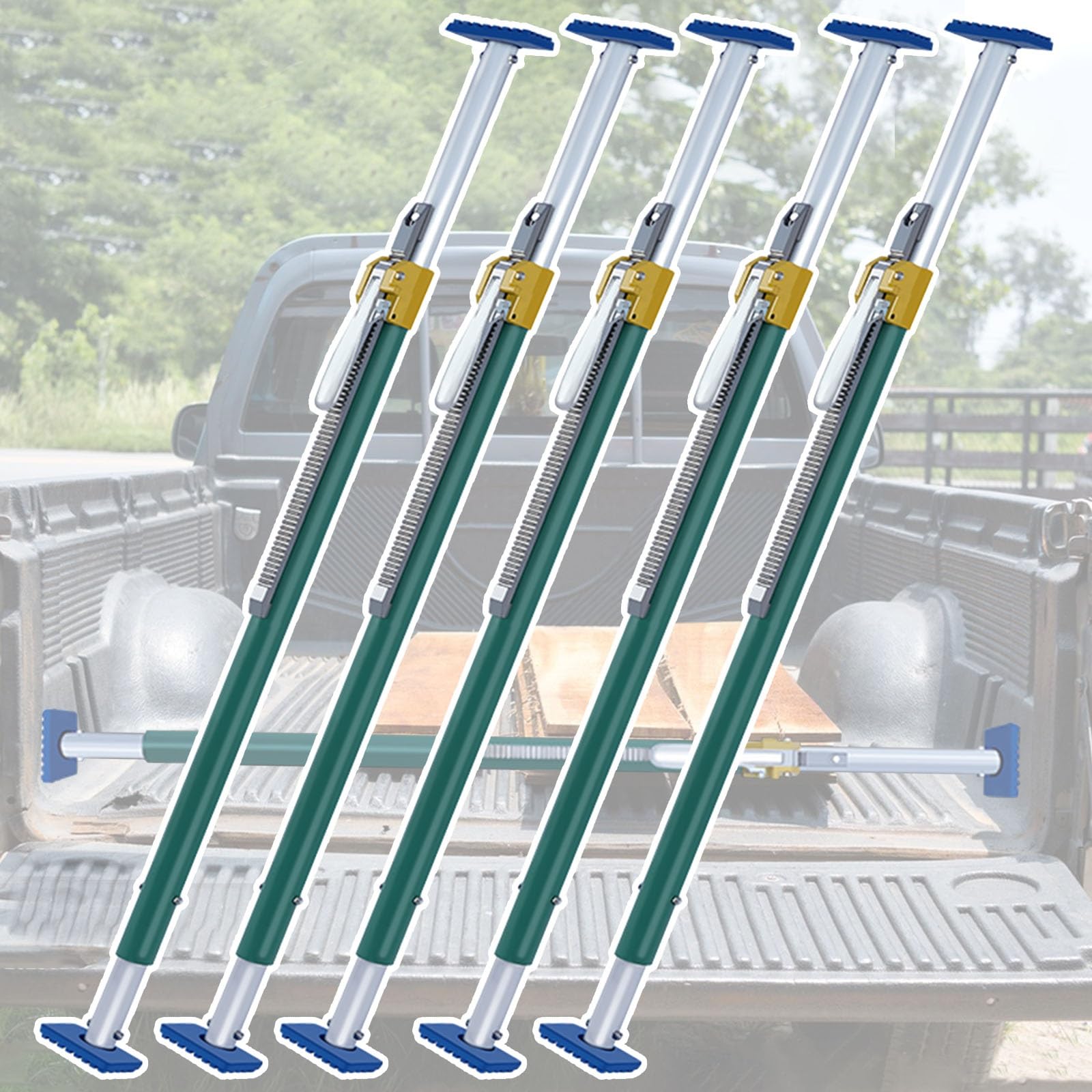 GYEQXKT Adjustable Cargo Bar for Secure Load Stabilization in Pickup Trucks and Semi Trailers