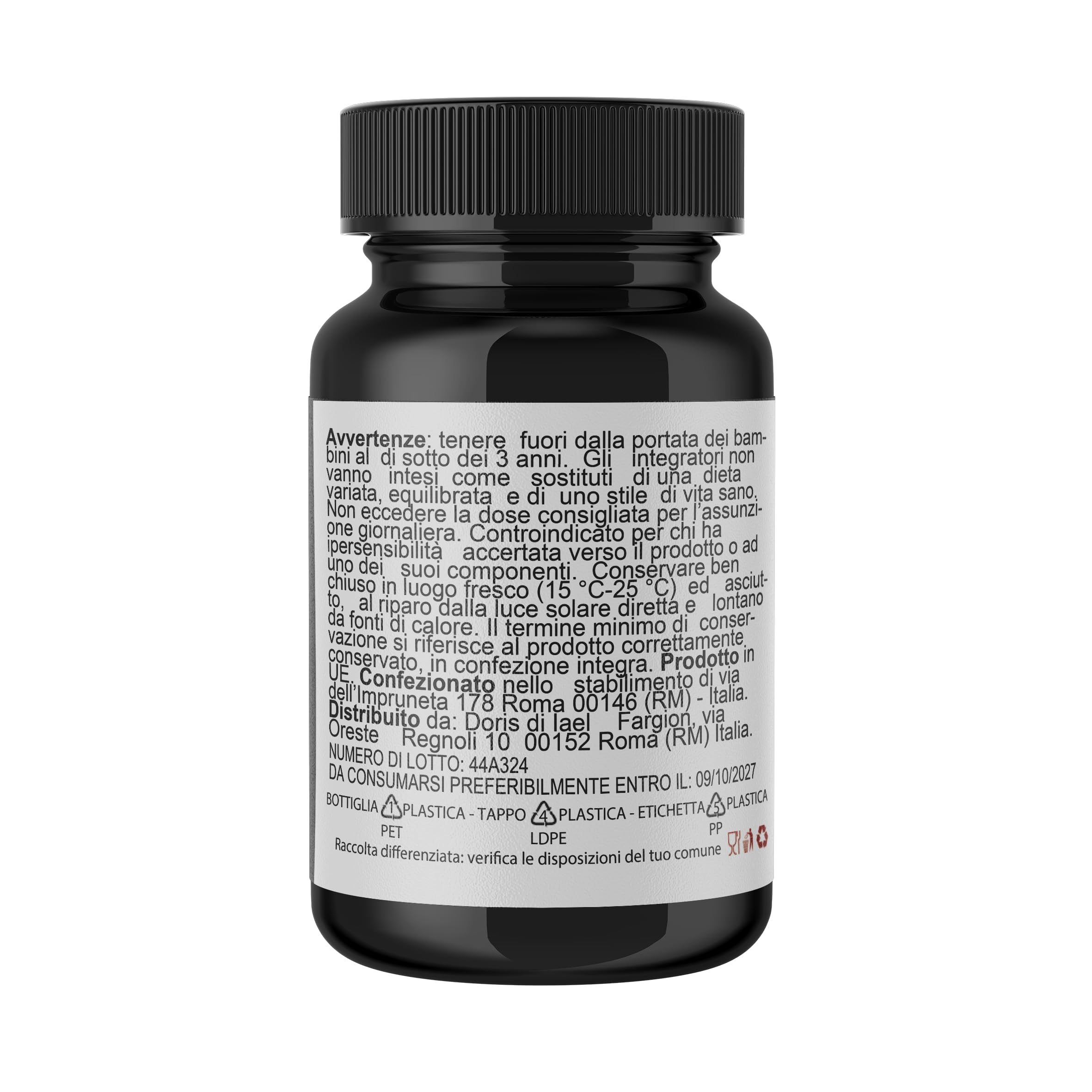 Zinco Citrato Altamente Assorbibile con Selenio Metionina e Biotina 1600 Compresse, 1 al dì, Capelli Pelle Unghie Formula