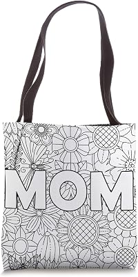 Motherâ€™s Day Craft for Mom Color Your Own Gift from Kid Tote Bag