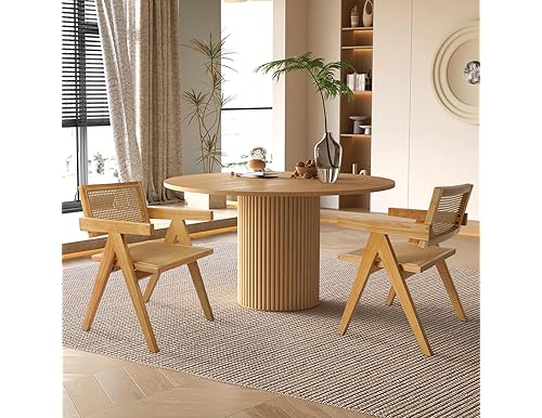 Top Picks: Fluted Dining Table Round for Modern Dining Space
