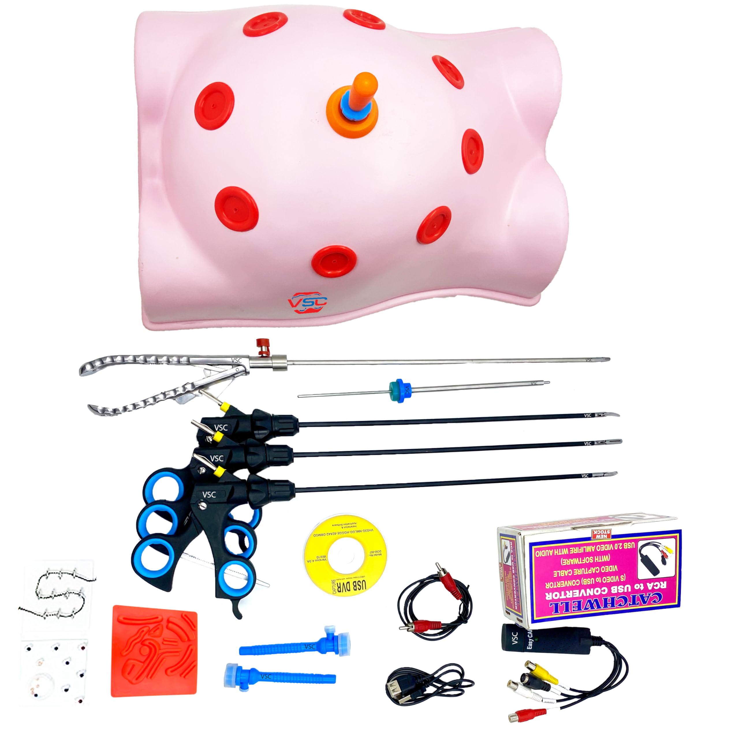 Laparoscopic Full Body Shape Endo Trainer With 5 Basic Practice Kit Instruments Set Laparoscopy Endoscopy Surgery Surgical Instruments Set.1 (B0DG5VPZY2) Amazon Price History, Amazon Price Tracker