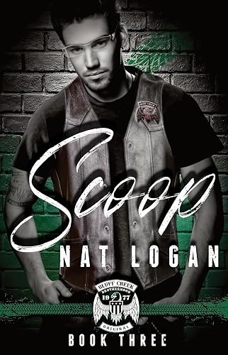 Scoop: A Fake Dating, Road Trip MC Romance (Bluff Creek Brotherhood MC Book 3)