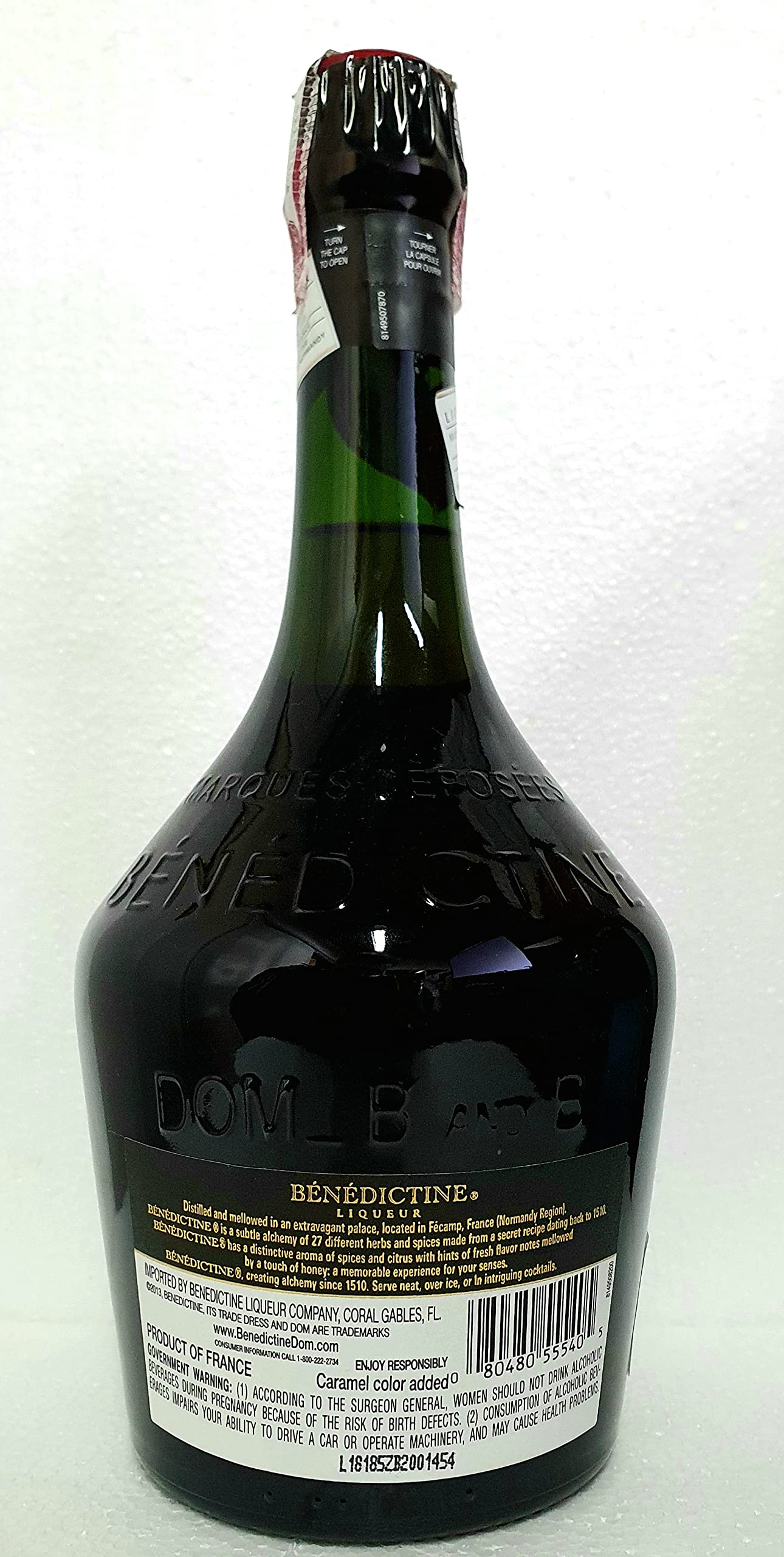 Licor Bénédictine DOM 750ml | Amazon.com.br