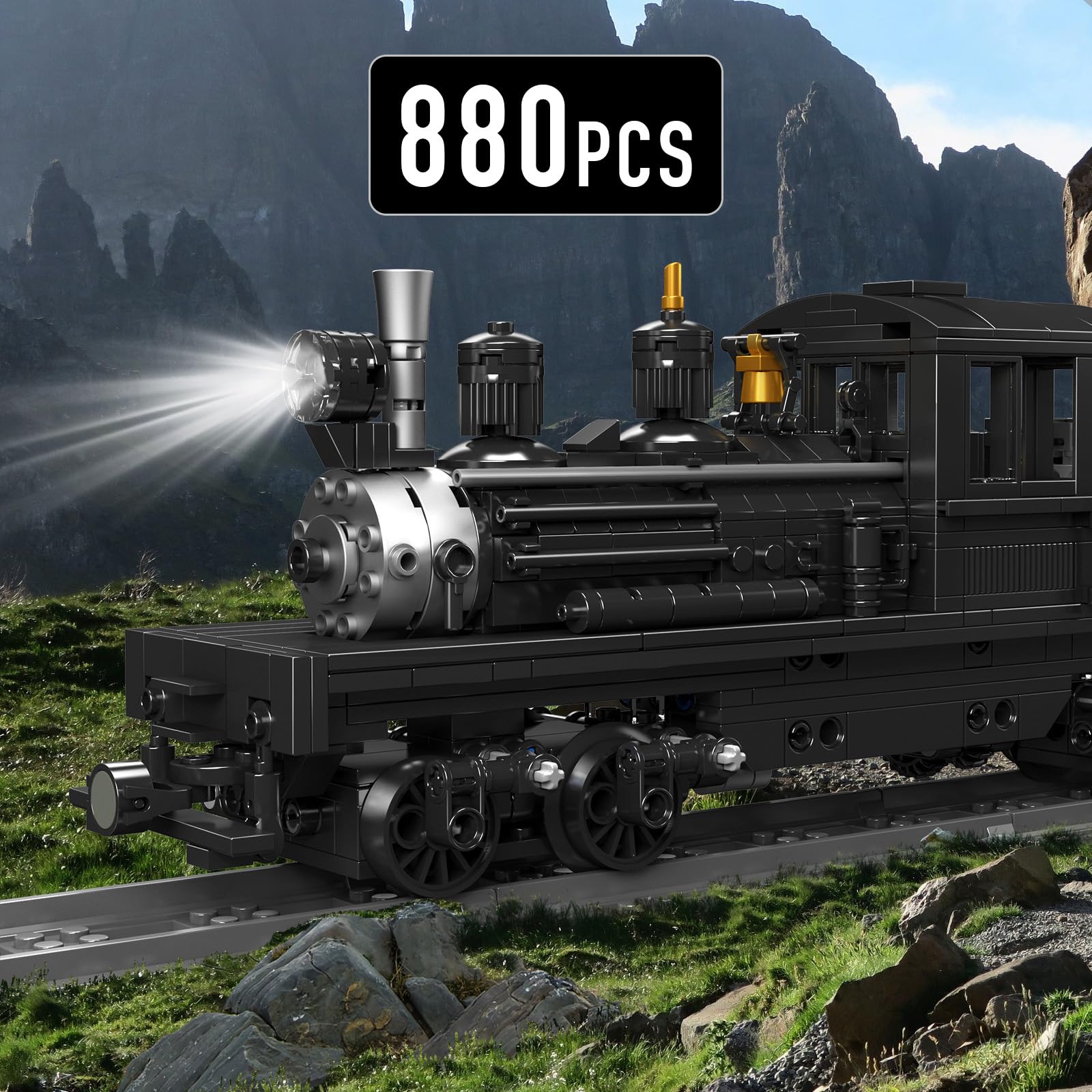 値下相談可TECHING蒸気機関エンジンモデル経路付鉄道模型APP制御STEM 値下相談可TECHING蒸気機関エンジンモデル経路付鉄道模型APP制御STEM