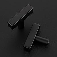 Vista 66 de 5 Pack Matte Black Cabinet Knobs - Kitchen Cabinet Knobs Black Cabinet Pulls for Kitchen Cabinet Drawer Stainless Steel Dresser Knobs for Cabinet