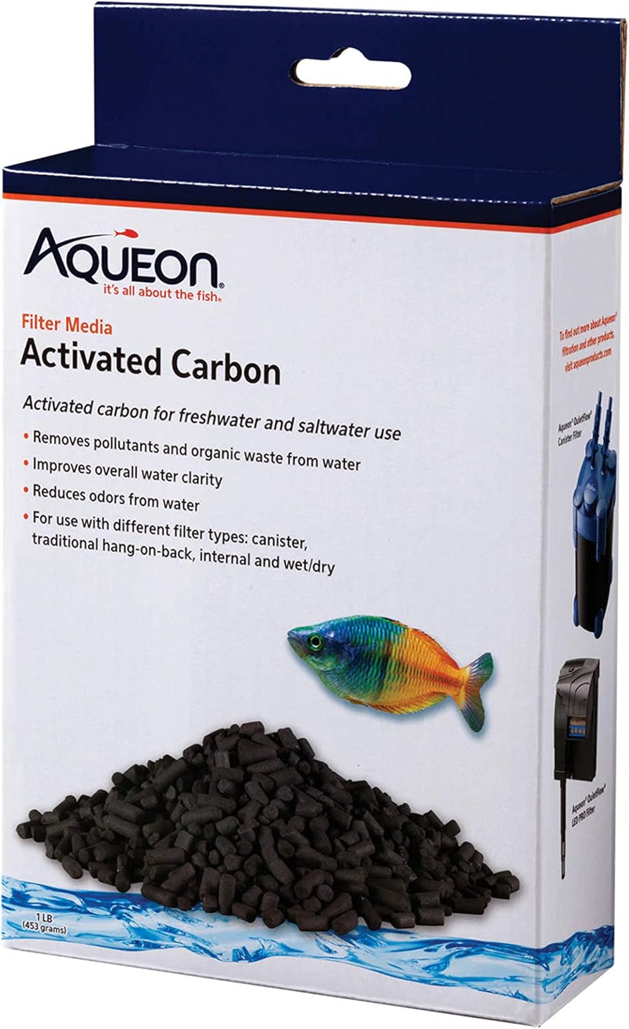 Aqueon Filter Media Carbon Media 1 LB Pet Supplies