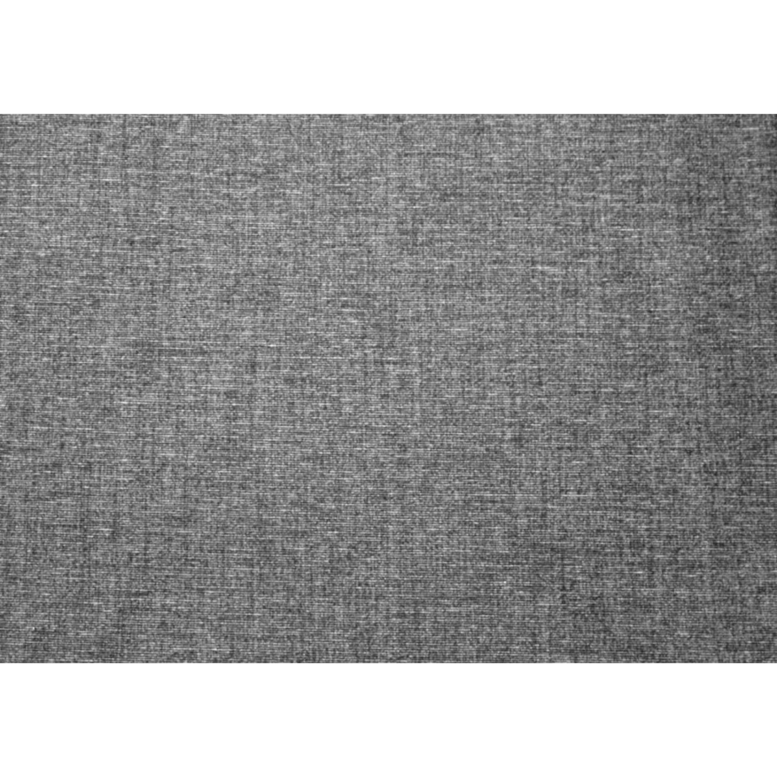 SalGiu Copridivano Con Laccetti e Tasche Laterali Porta Oggetti in Cotone Tinta Unita (2 Posti, Grigio)