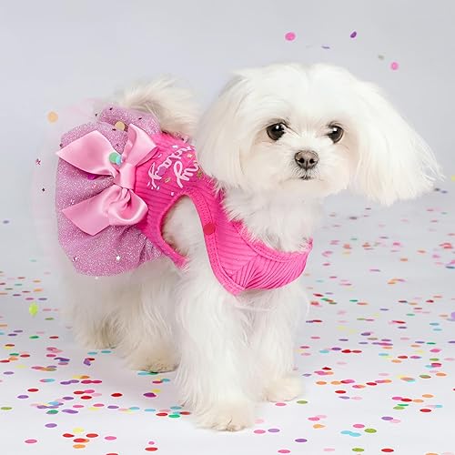 Miniatura 3 de Cuter Than Cupid - Vestido de tul para perro, traje de San Valentín, ropa de perro para perros pequeños y niñas, ropa divertida para perros, ropa de