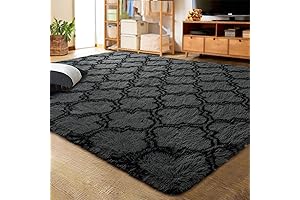 LOCHAS Dark Gray Dining Rug
