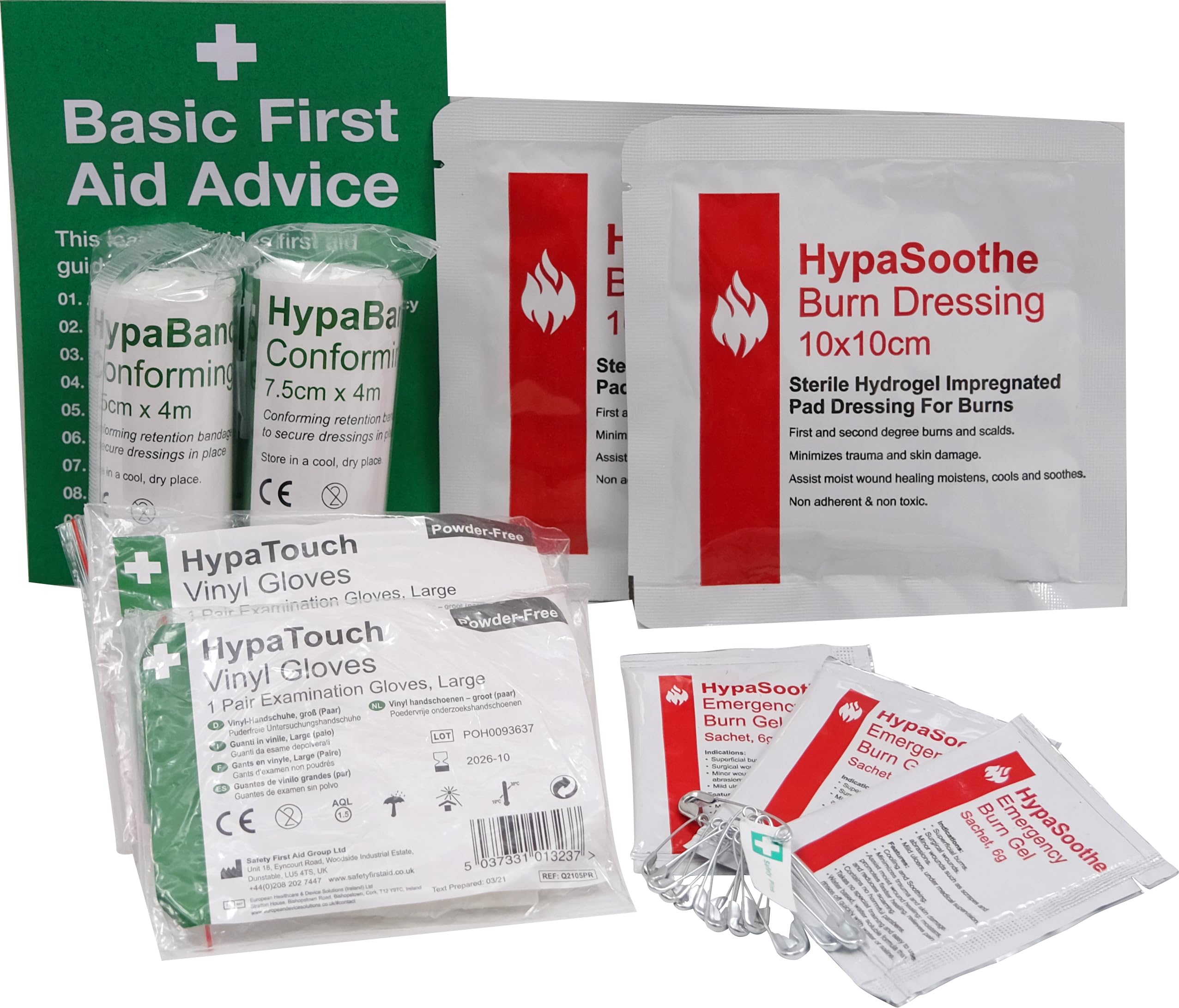 HypaSoothe Burns Kit Refill - Small