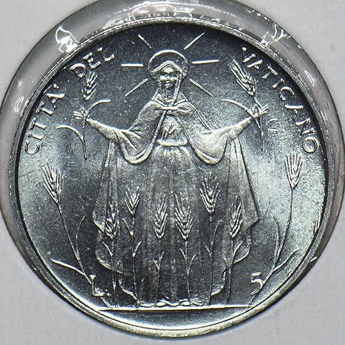 Collectible Coin Vatican 1968 5 Lira 297720