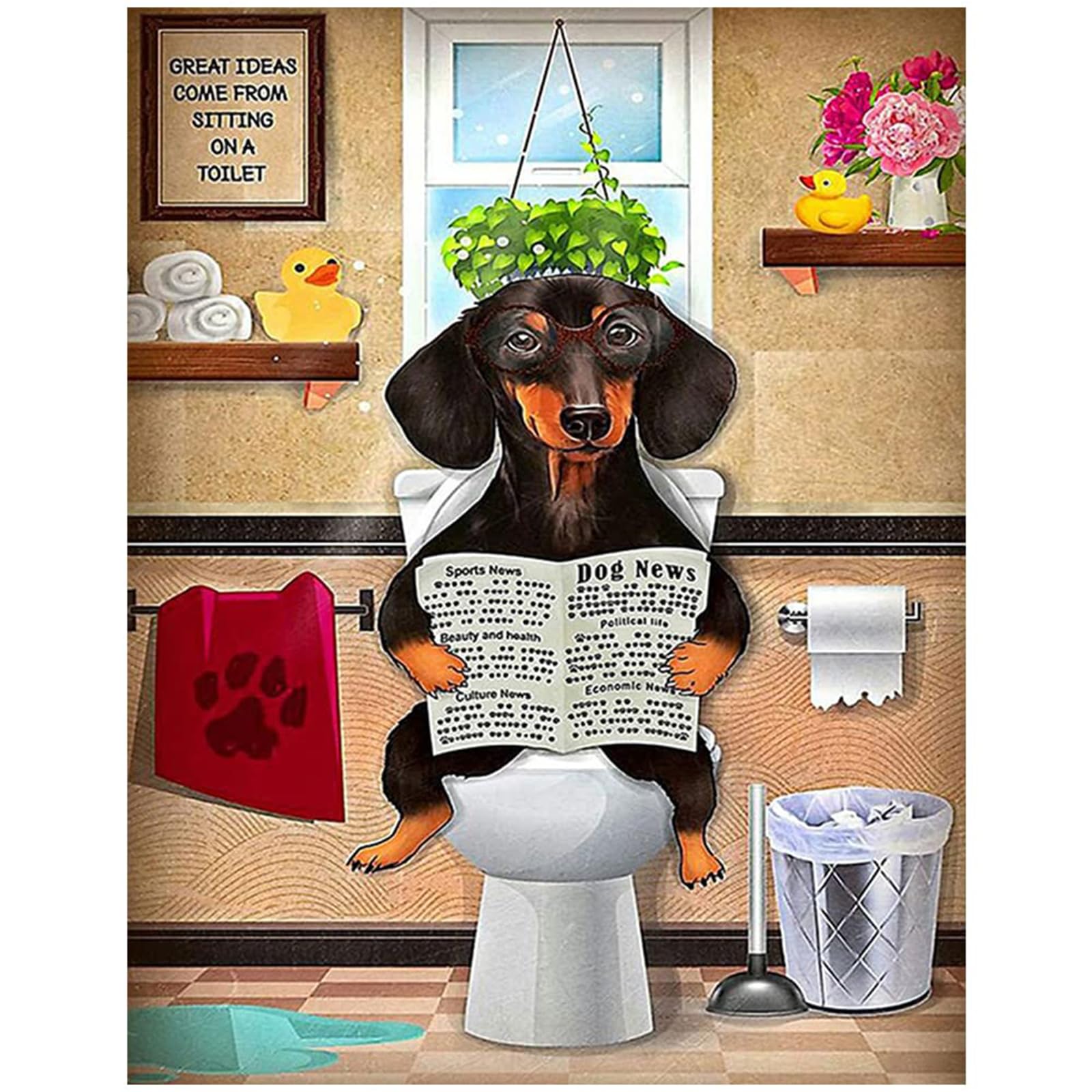 JISHSHAY ダイヤモンドアート 犬 40x50cm ダイヤモンドアート 四角いビーズ 5d スクエア ビーズ ダイヤモンドアート ダイヤモンドアート 動物 かっこいい 手作りキット ビーズアート 四角 犬 ダイアモンドアート セット 初心者