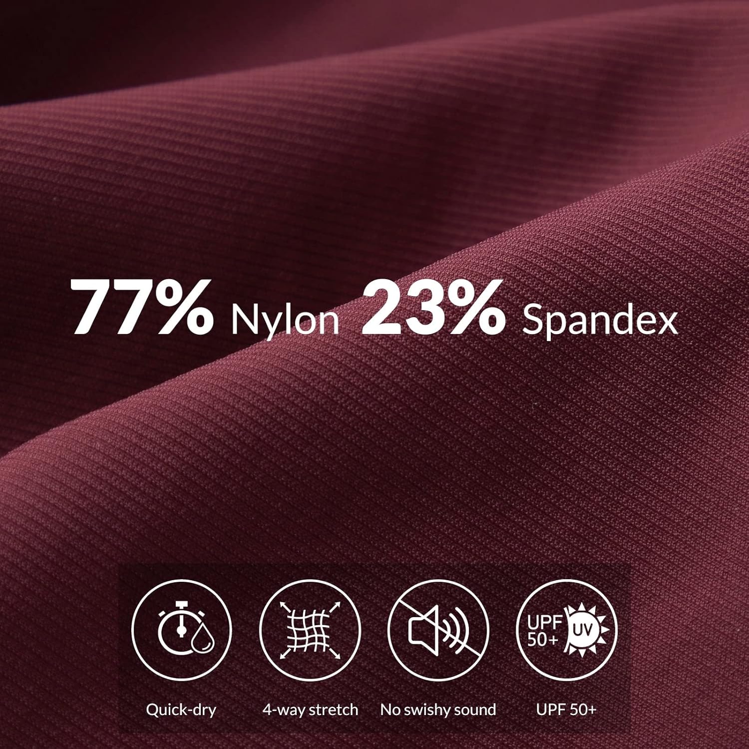 baleaf Women's Joggers Lightweight Hiking Pants High Waist 5 Zipper Pockets Quick Dry Travel Athletic UPF50+ - Image 3