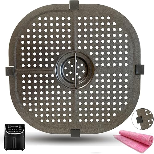 Gtiyzfae Placa para freidora de aire para freidora de aire Gourmia 7QT GAF798GAF716GAF778 8QT GAF838GAF856GAF826, bandeja antiadherente mejorada disponible en Yaxa Peru