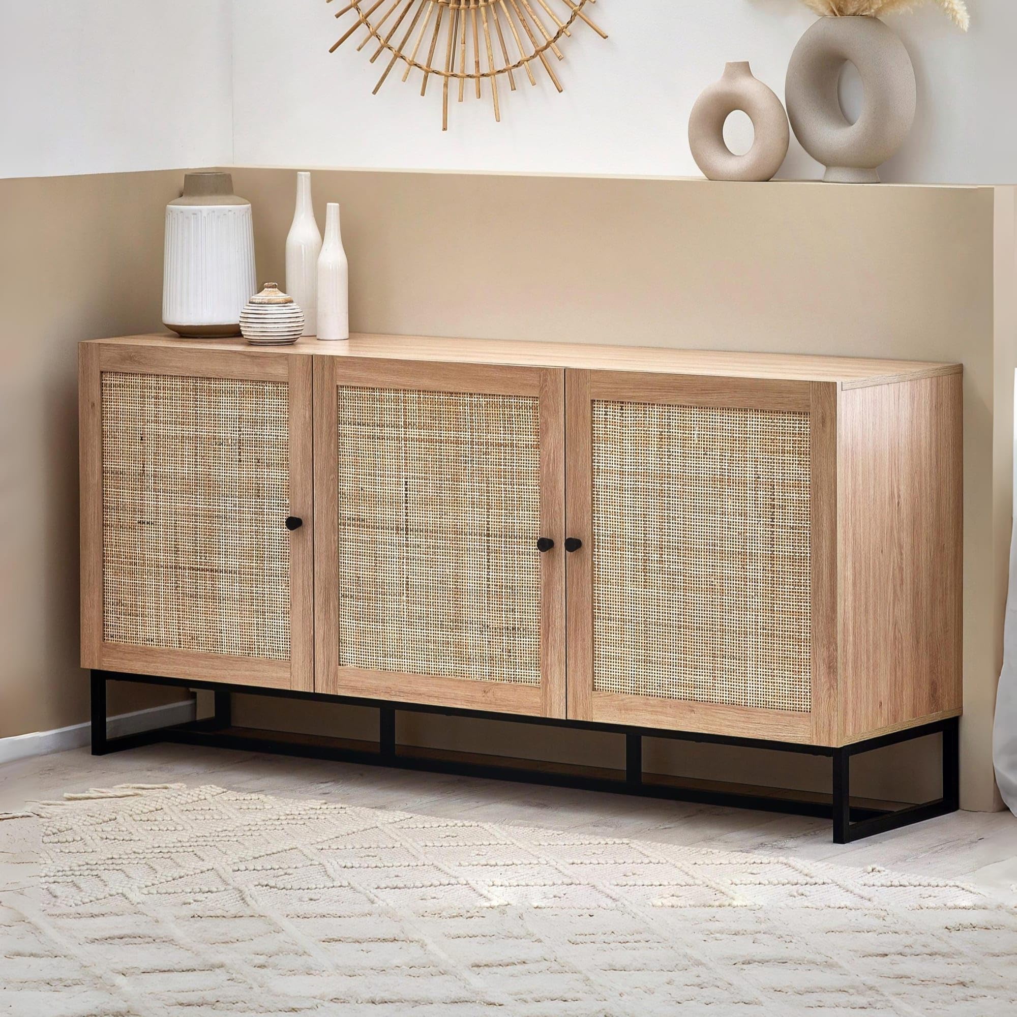 Julian Bowen Padstow 3 Door & Sideboard