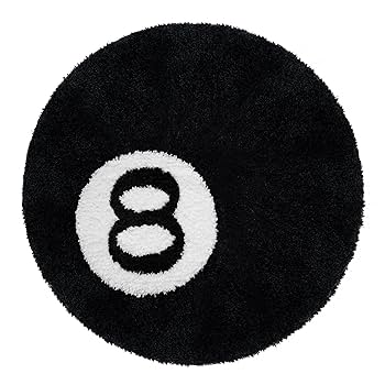 STUSSY 8 BALL RUG 30インチ ブラック 8 Ball Rug | Stussy Carpet | Rugys