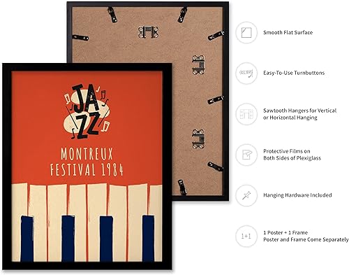 Vista 248 de Poster Master Póster de jazz vintage, impresión retro del festival de jazz de París, arte musical, regalo ideal para hombres, mujeres, músicos