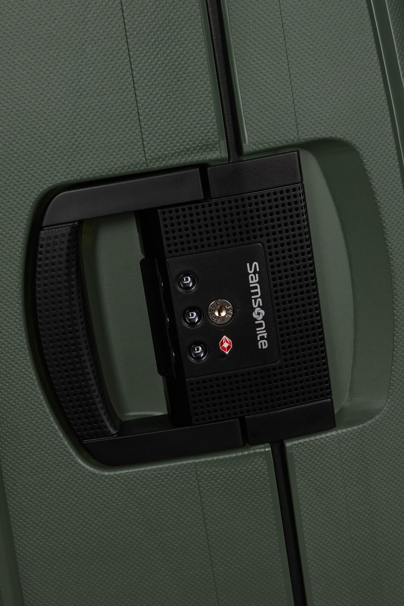 Samsonite S'Cure Renewed Spinner M Maleta 69 cm 79 L Verde Dark Green