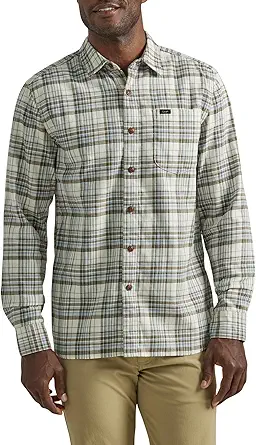 Lee Men's Extreme Motion All Purpose Long Sleeve Worker Shirt