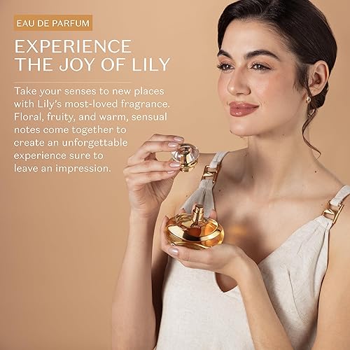 Miniatura 39 de O BOTICARIO Love Lily Eau de Parfum, perfume de fragancia floral ámbar de larga duración para mujer, 2.5 onzas