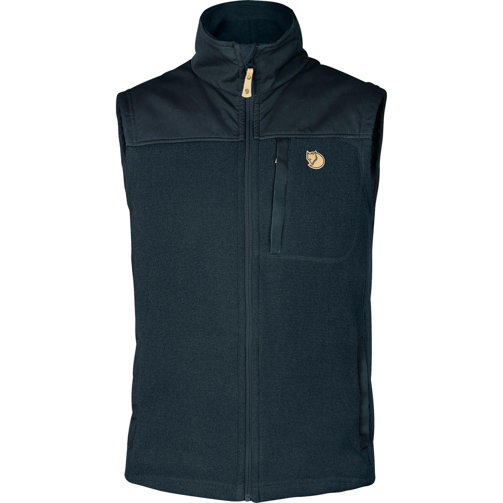Fjallraven Men's Buck Fleece Vest M Sweatshirt, Blue, S UK