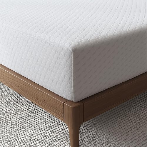 Miniatura 9 de Novilla Colchón King de 10 pulgadas, colchón de espuma viscoelástica King con capa cómoda transpirable y espuma base de alta densidad para alivio de