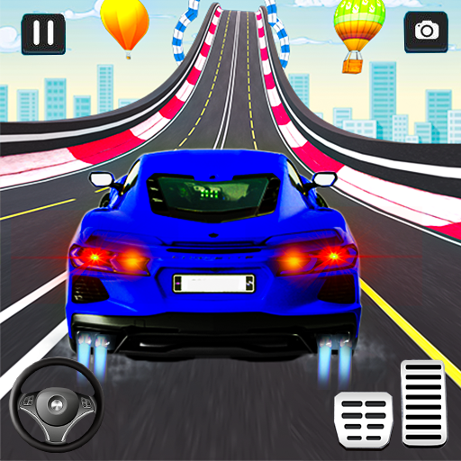 Extreme Mega Ramp Car Stunts 3D Game Ultimate Car Stunt Racing for