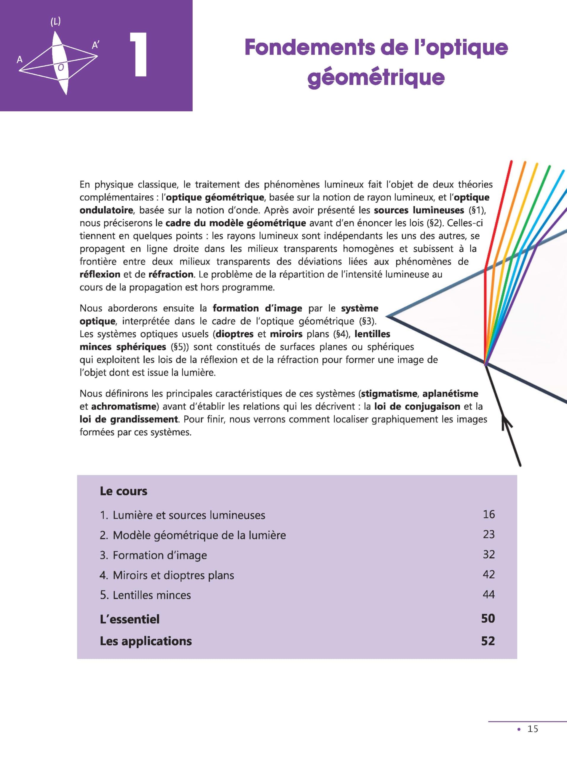 Super manuel de physique: Tout le semestre 1 Optique, électrocinétique, ondes et mécanique