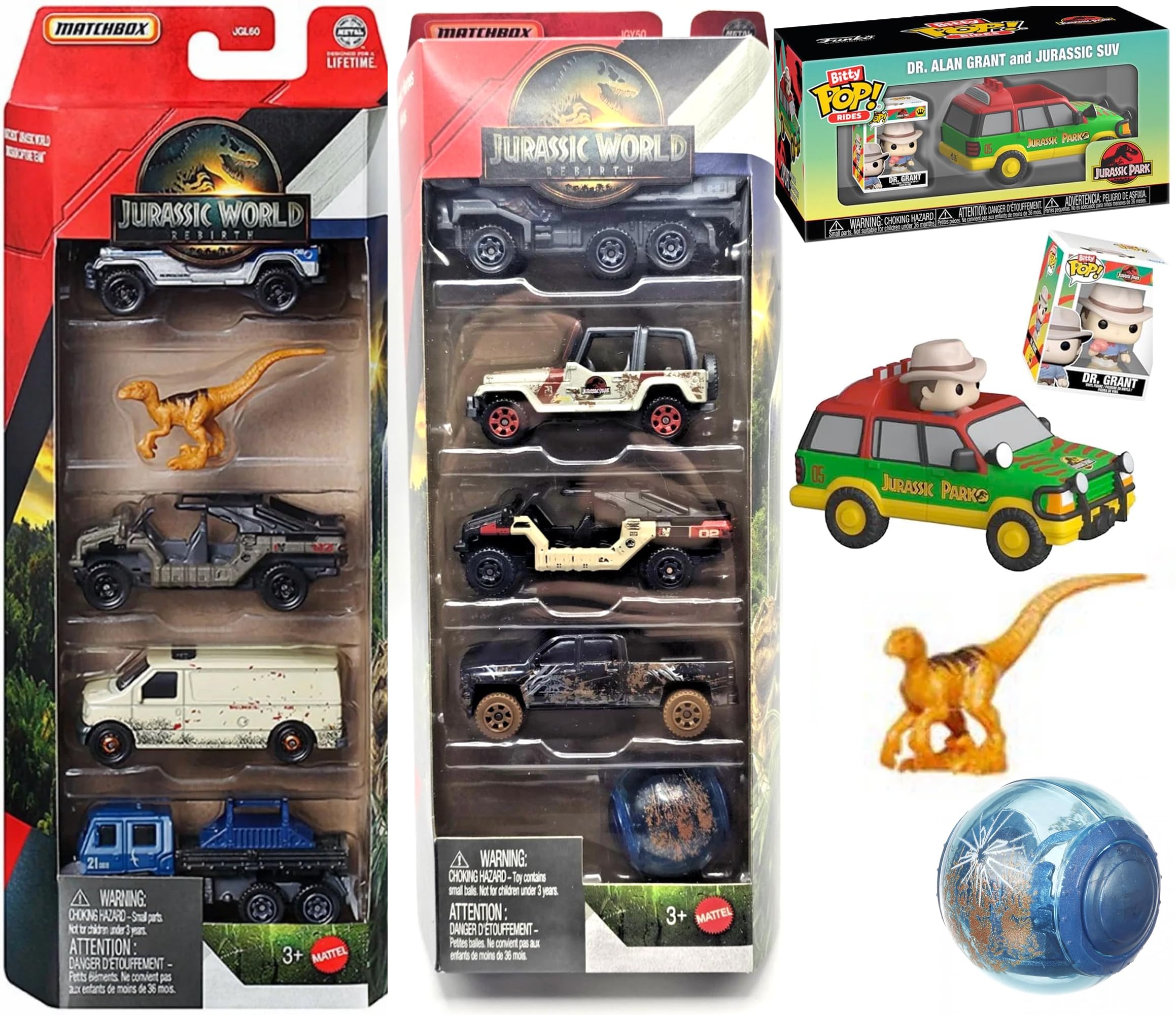 Logo Ghost Ghostbusters Movie Bill Murray Figura Soda Venkman Bundle con E.T. + Jurassic Park Dinosaur + Universal Blockbuster Hanger 4 Articoli Chi chiamerai?