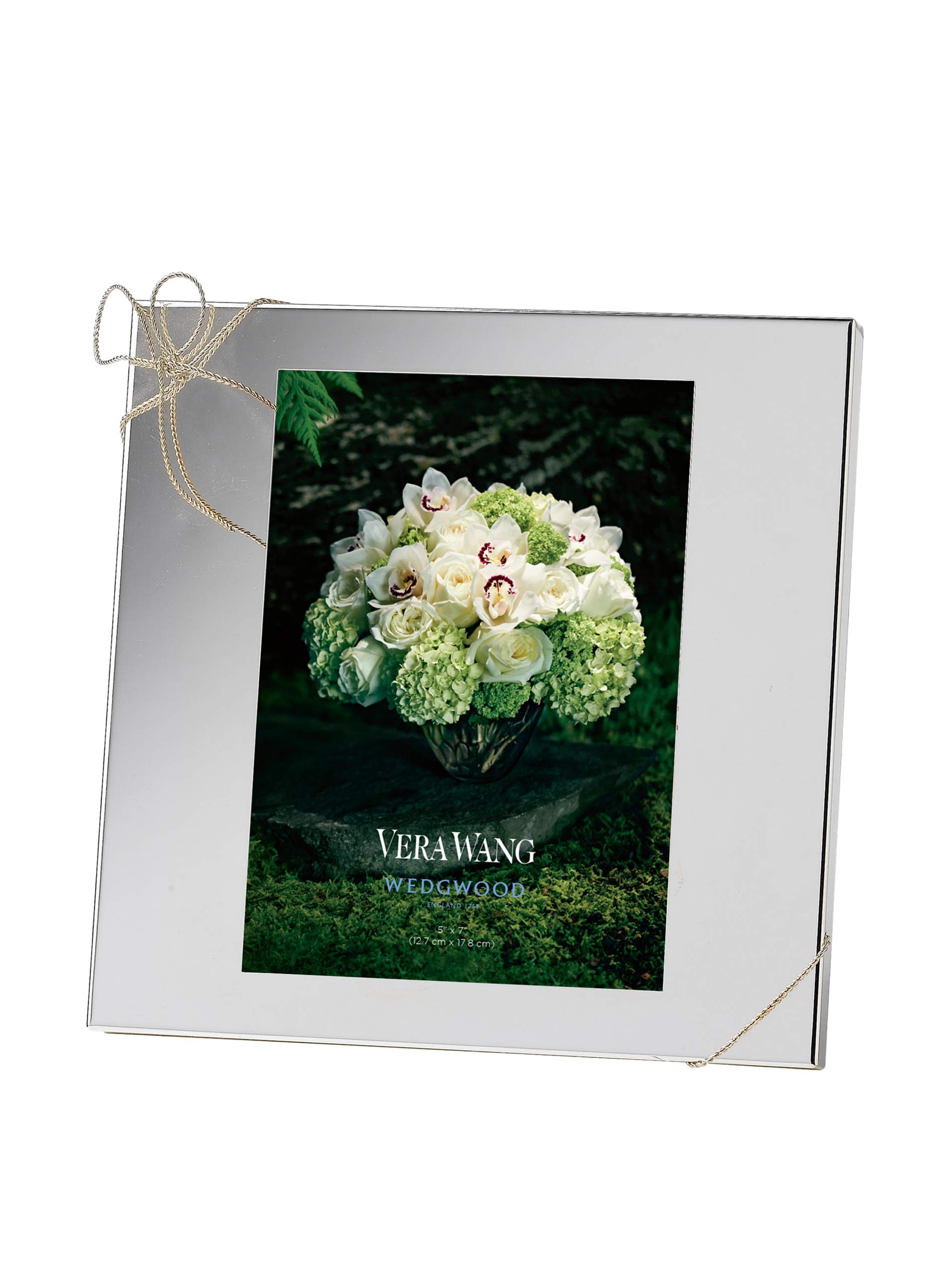 Buy Wedgwood Vera Wang Silver Plate Love Knots 5x7 Frame Online at desertcart INDIA