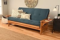 Vista 18 de Kodiak Furniture Futón Phoenix de tamaño completo con acabado de nuez, silla Oregon Trail