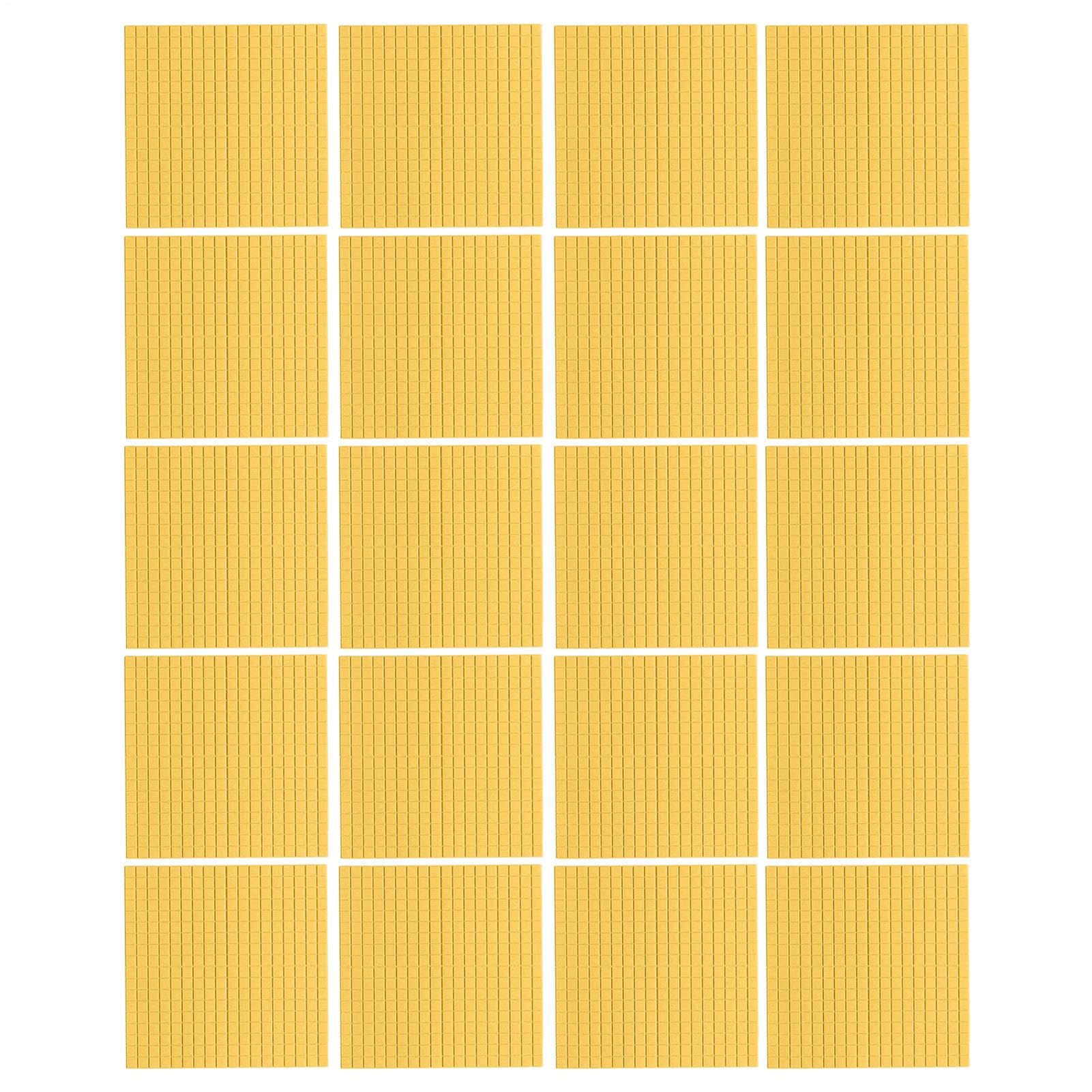 Tapeta z pianki do sypialni, dekoracja ścienna | 20 sztuk piankowy panel