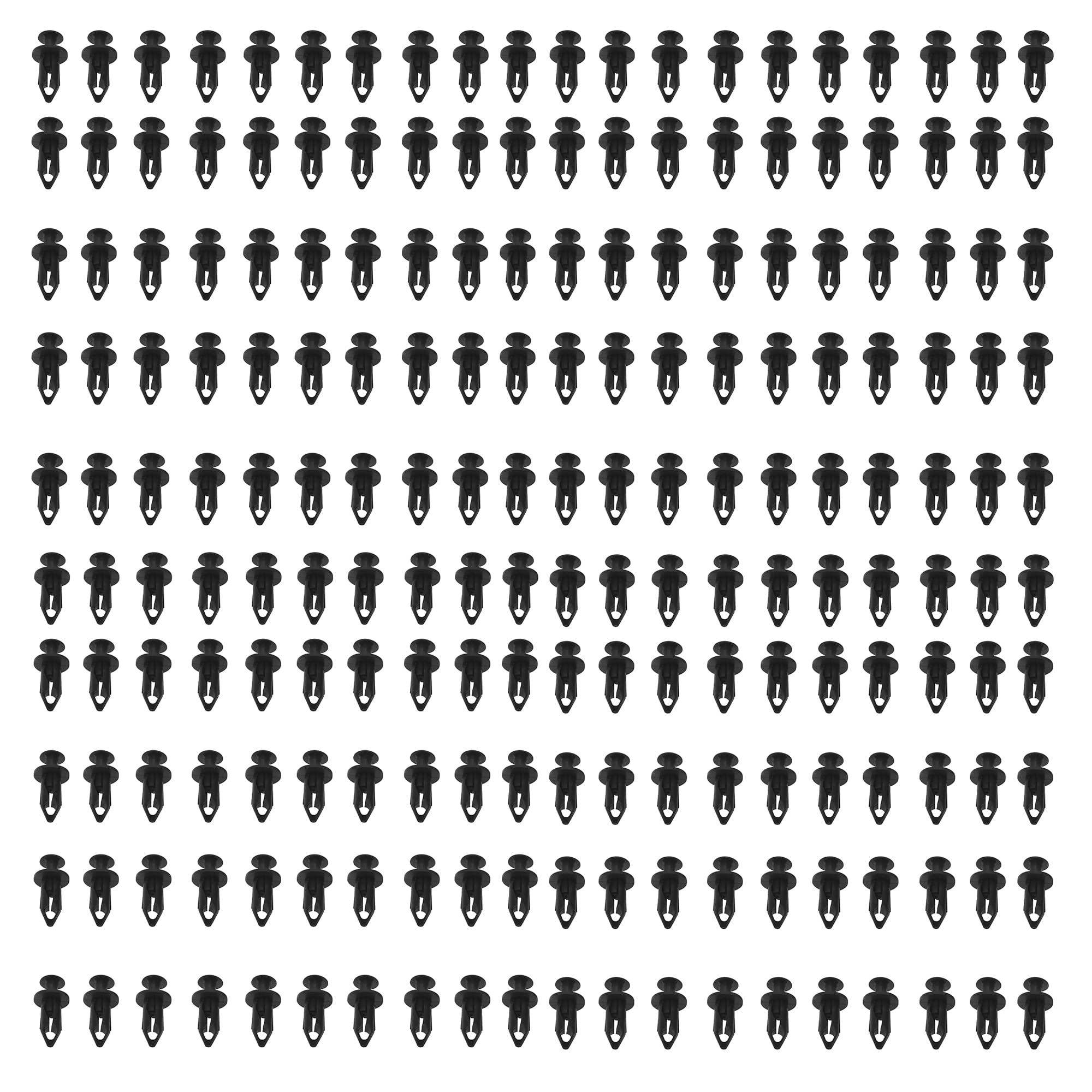 200 Pcs ATV UTV Body Fastener Rivets Push Pin for Polaris 7661855 for Ranger RZR Can Am Kawasaki Teryx Honda Pioneer Suzuki Sportsman 90653-HC4-900