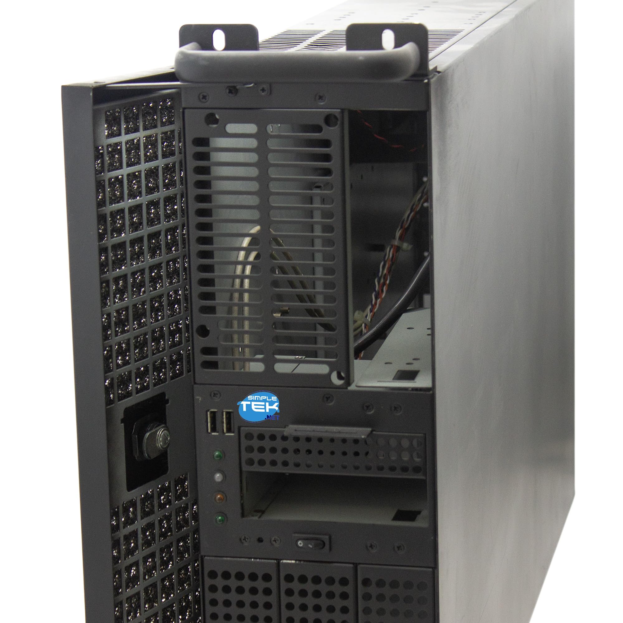 SIMPLETEK - Case Standard 3U - Rack 19" | Supporto EATX/ATX/mATX/Mini-ITX | Alloggiamento Alimentatore ATX, NO Componenti (Ricondizionato)