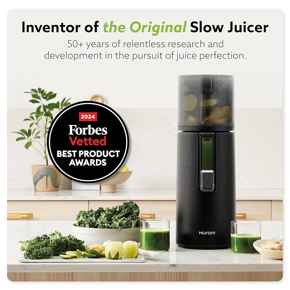 Hurom H400 Easy Clean Cold Press Juicer with Self-Feeding Hopper