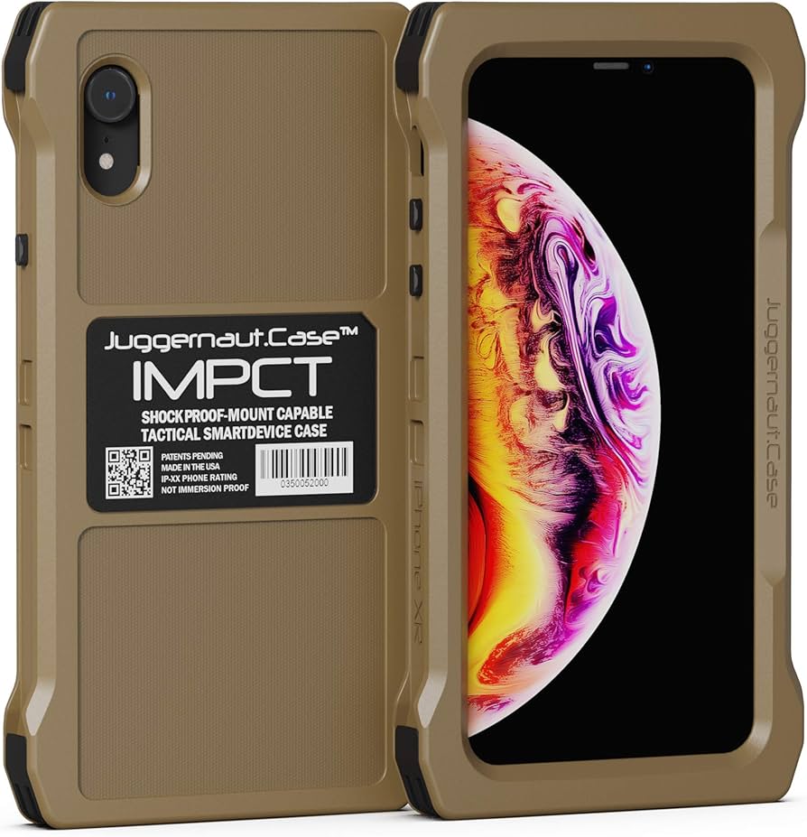 Juggernaut.Case - iPhone XR IMPCT - Military Grade, Tactical