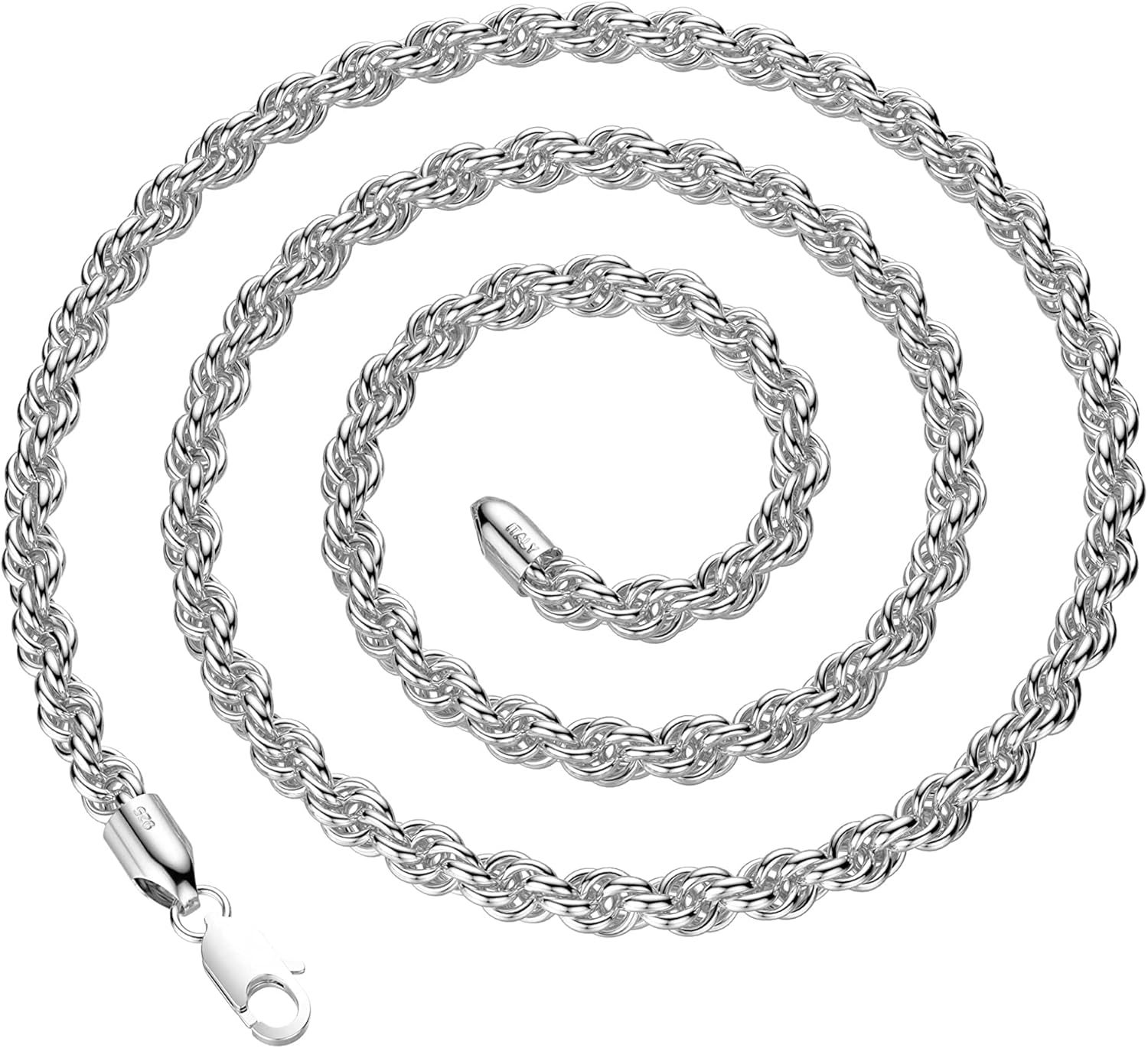 925 Sterling Silver Rope Chain Lobster Clasp Guyana Ubuy