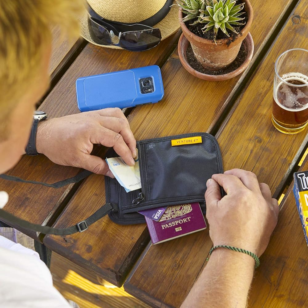 VENTURE 4TH Travel Wallet | RFID Passport Holder | Security
