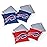 Wild Sports NFL Buffalo Bills 8pk Dual Sided Bean Bags, Team Color