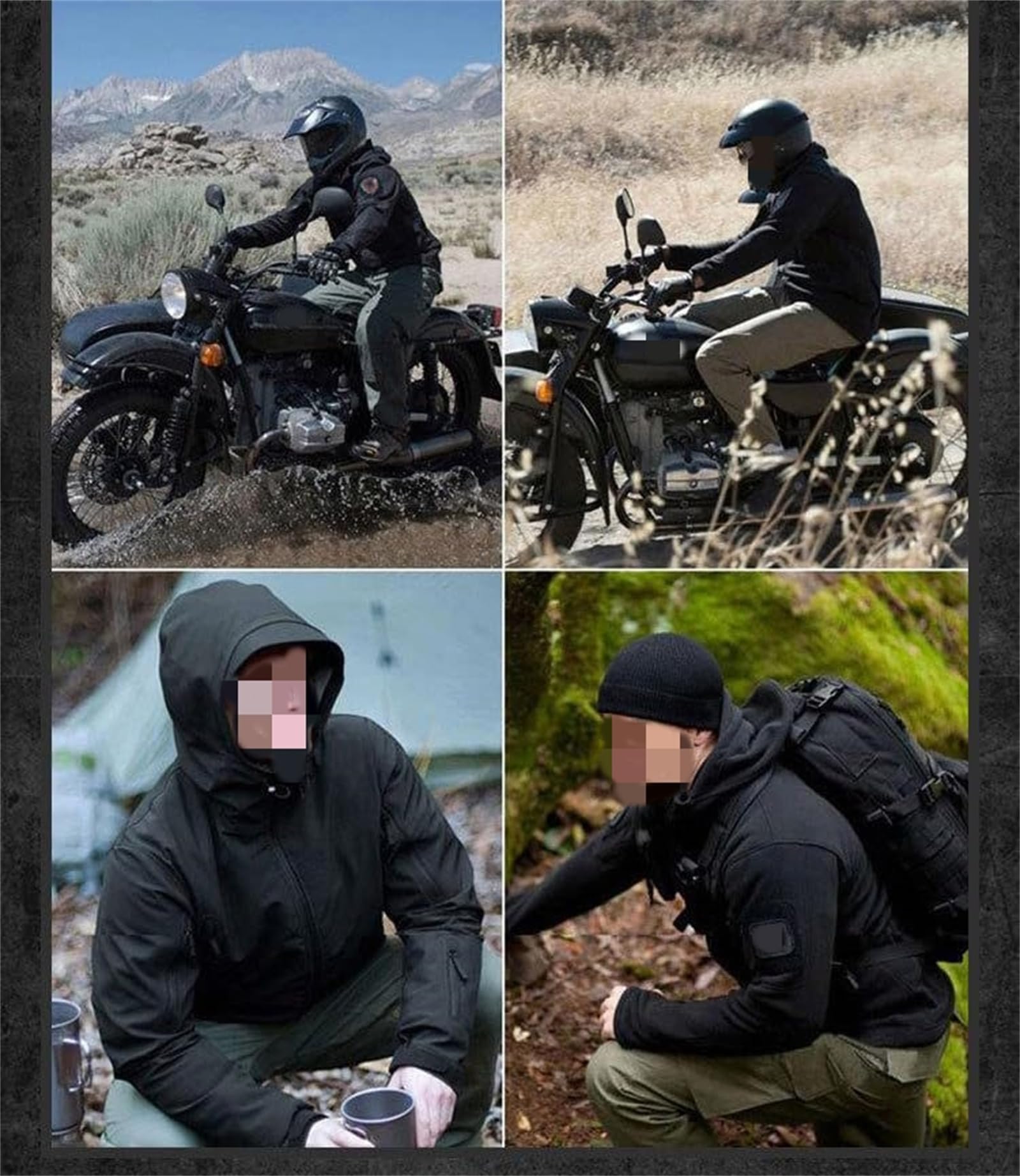 Conjunto de chaqueta y pantalones tácticos para hombre, forro polar de invierno, conjunto de dos piezas, esquí, impermeable, ropa militar de caza