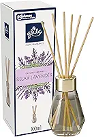 Glade Aromatizador de Ambiente, Difusor Aroma Relax Lavender Lavanda e Sândalo, 100ml e 6 Varetas