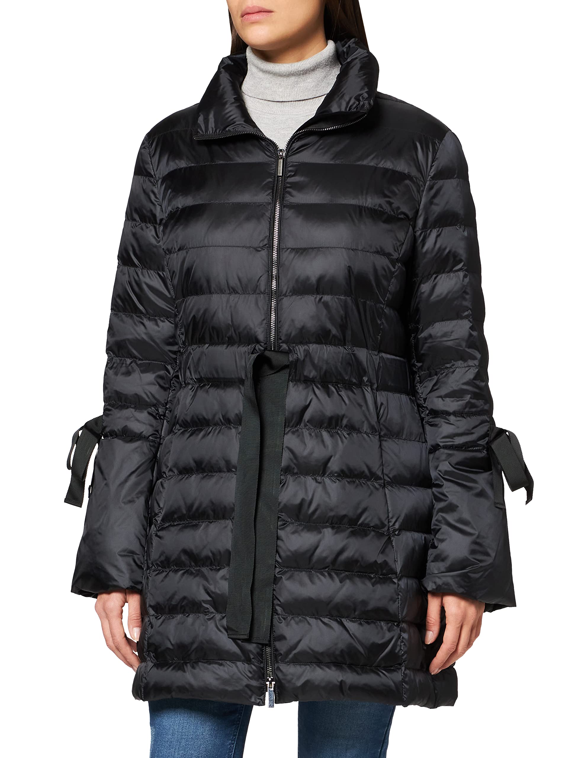 Daniel Hechter Women's Coat with GroÞgrain, Black (Black 990), M