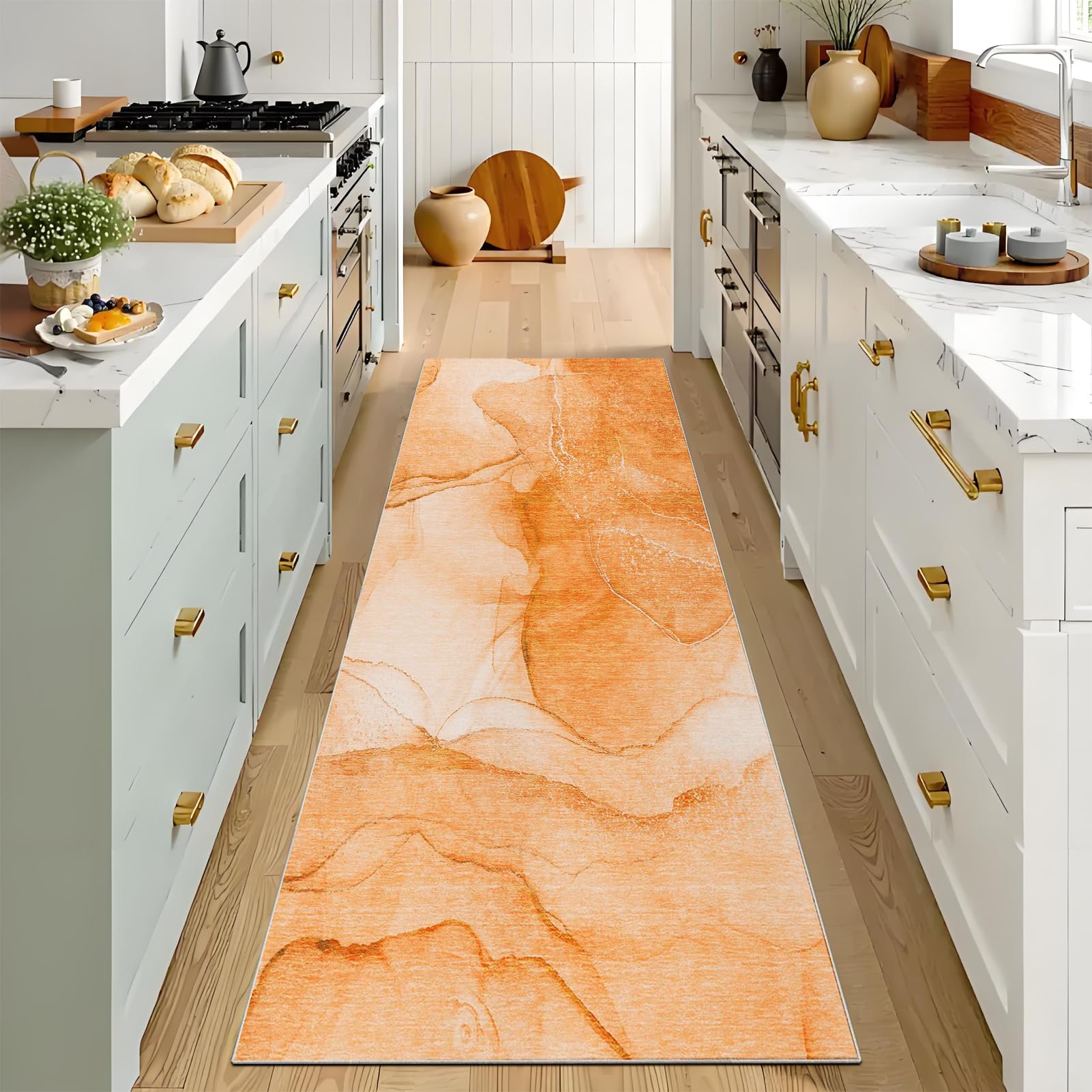 Alfombras de cocina lavables con base antideslizante para un comedor seguro