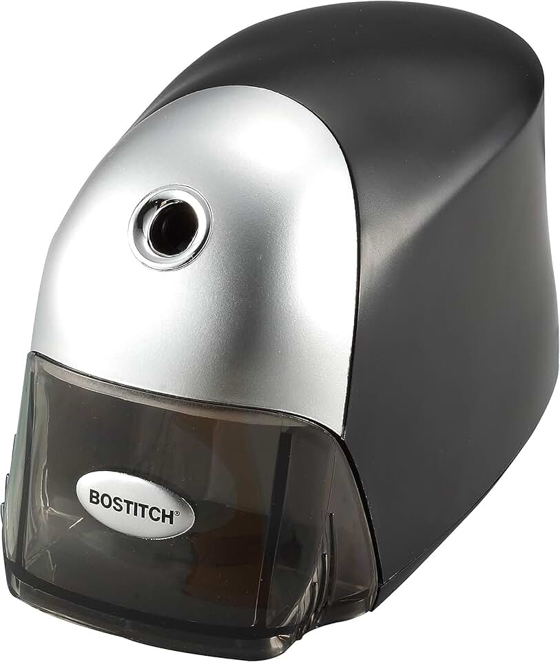 Bostitch Office QuietSharp Executive Heavy Duty Electric Pencil Sharpener for 65% Faster Sharpening and 6X Longer Cutter Life - Co