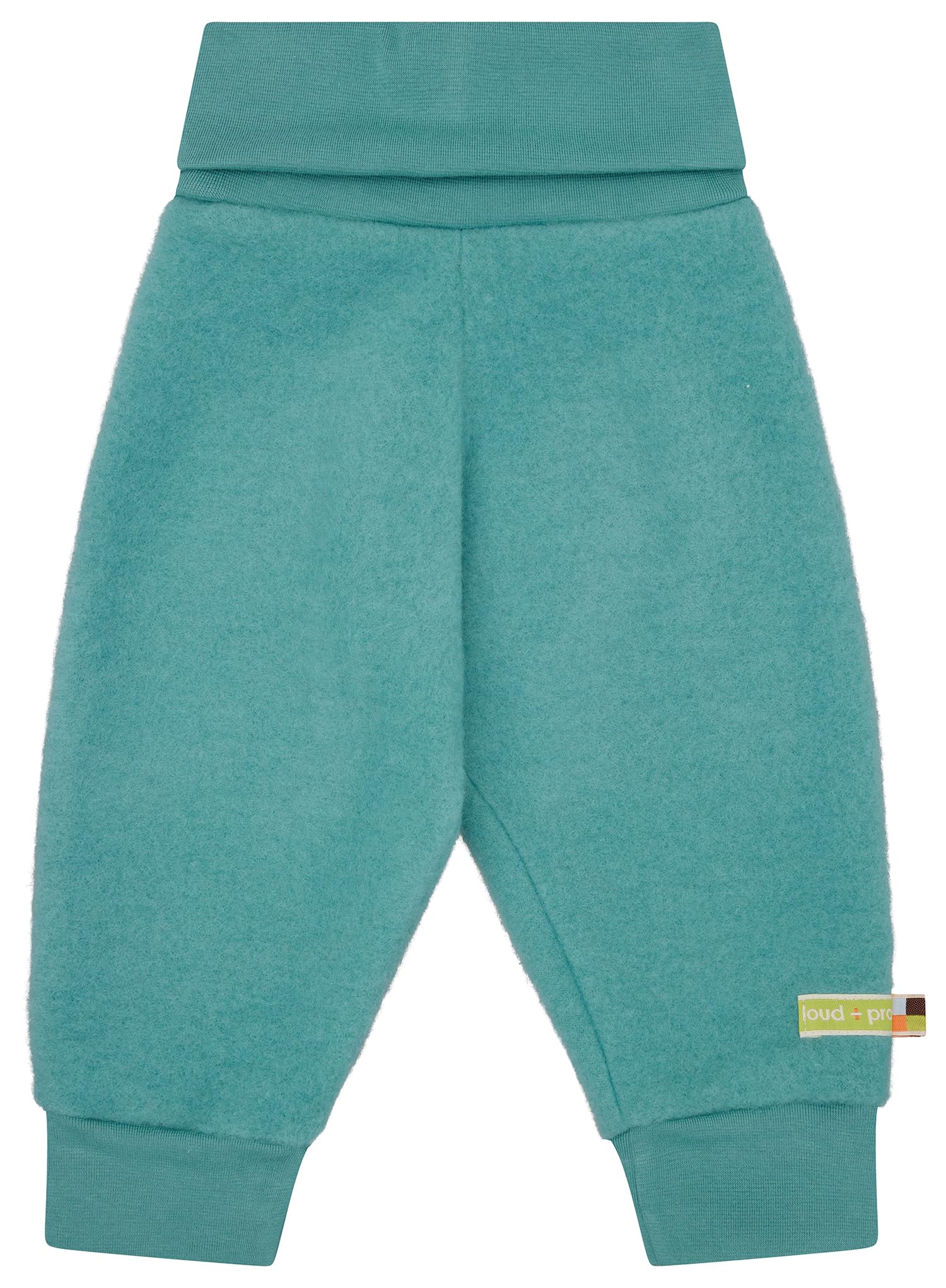 loud + proud Unisex Kinder Wollfleece, GOTS Zertifiziert Hose