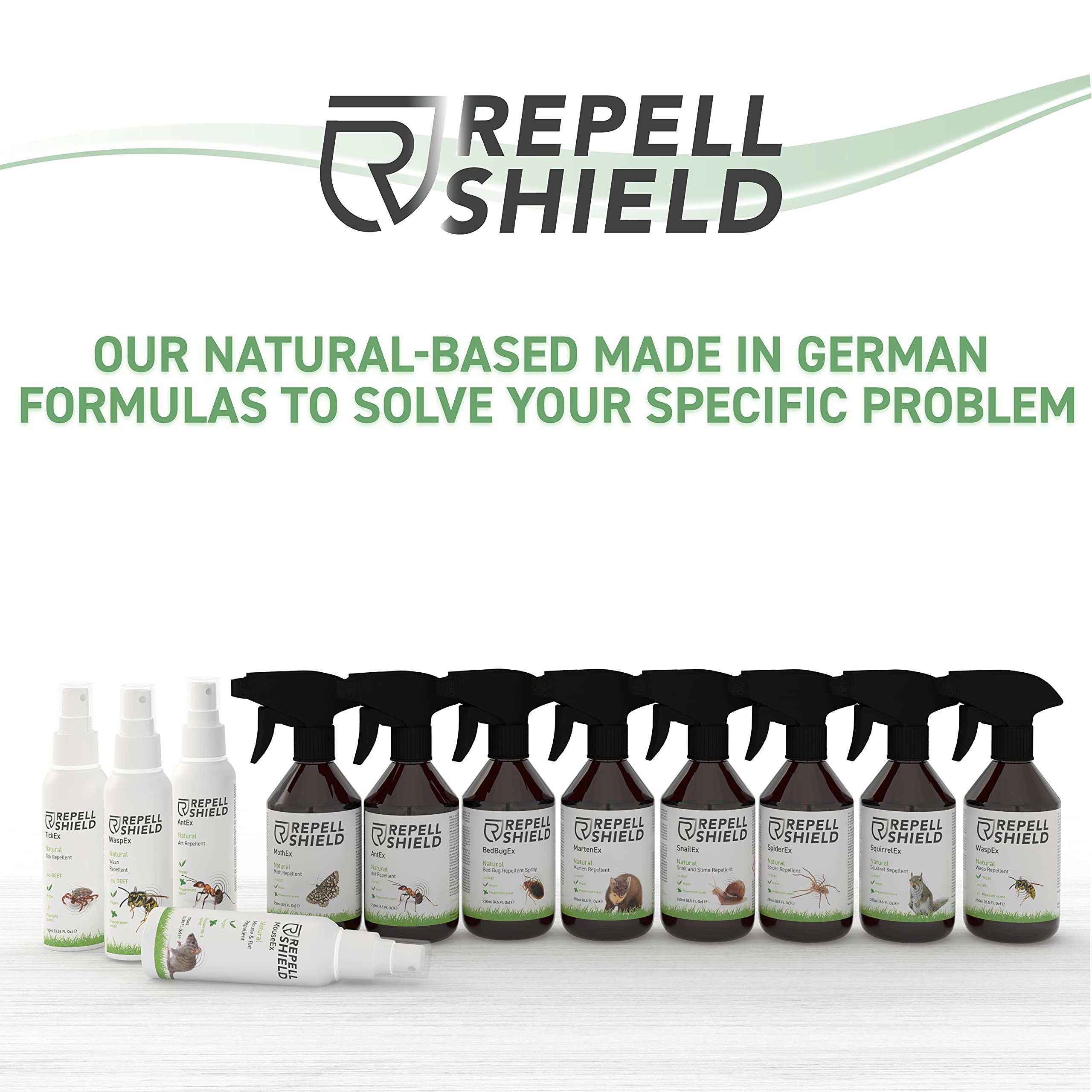 RepellShield Bee And Wasp Repellent Spray Organic Wasp Spray Outdoor