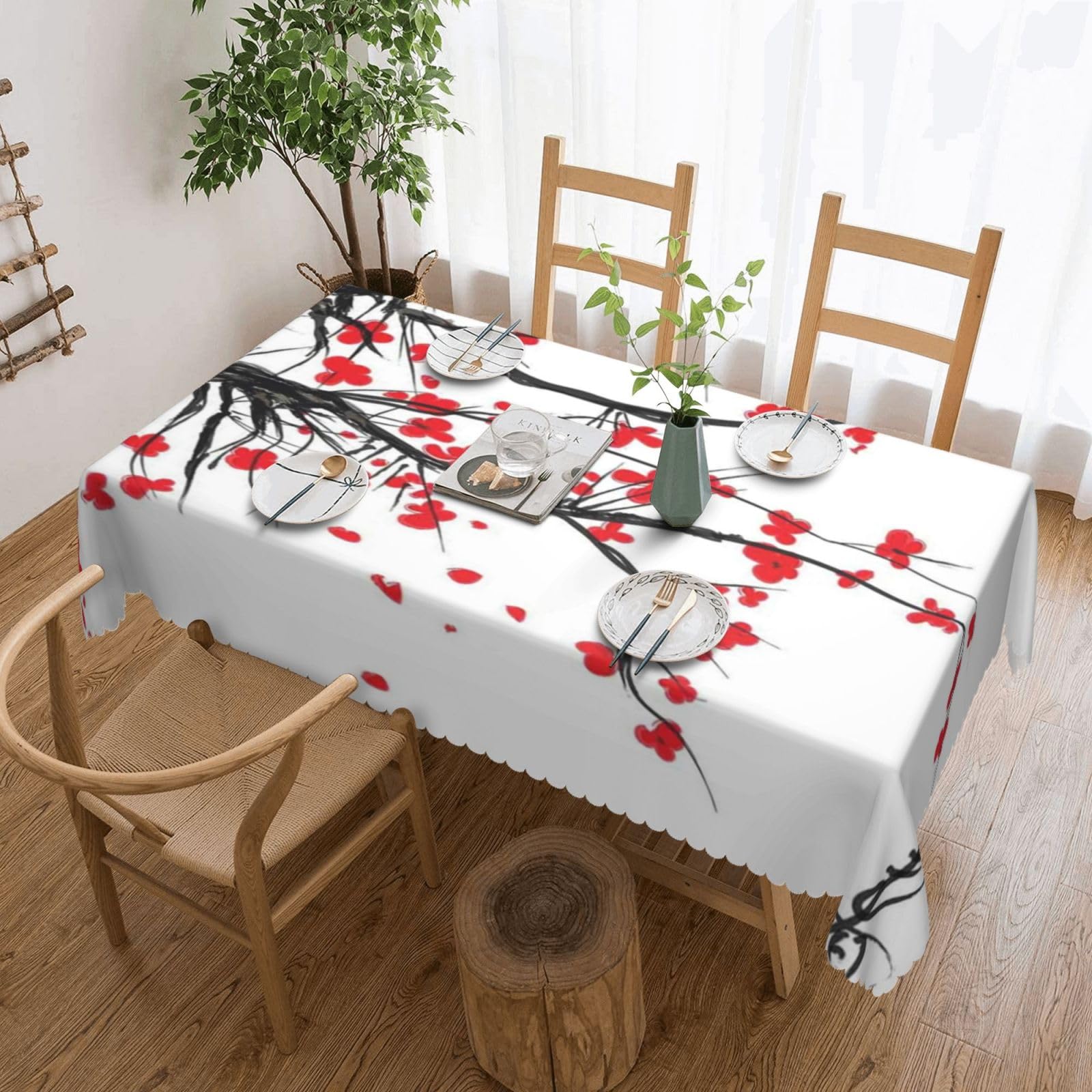 Tovaglietta Assorbente In Cotone Con Stampa Cinese, Misura 36x17 Cm, Morbida E Traspirante, Per Set Da Tè E Cucina, Regalo Elegante