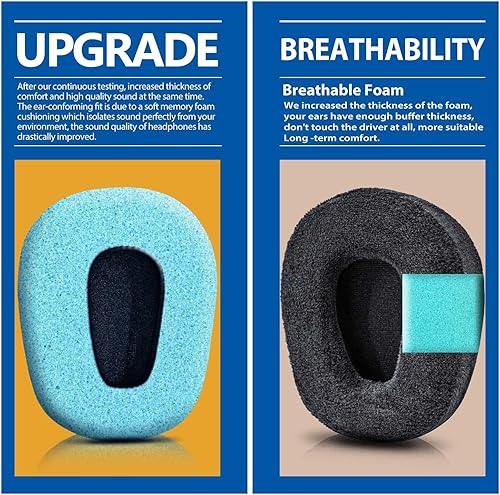 Miniatura 2 de B450-XT Kit de almohadillas de repuesto compatibles con auriculares B450-XT B450XT I B450 XT Accesorios (terciopelo suave)