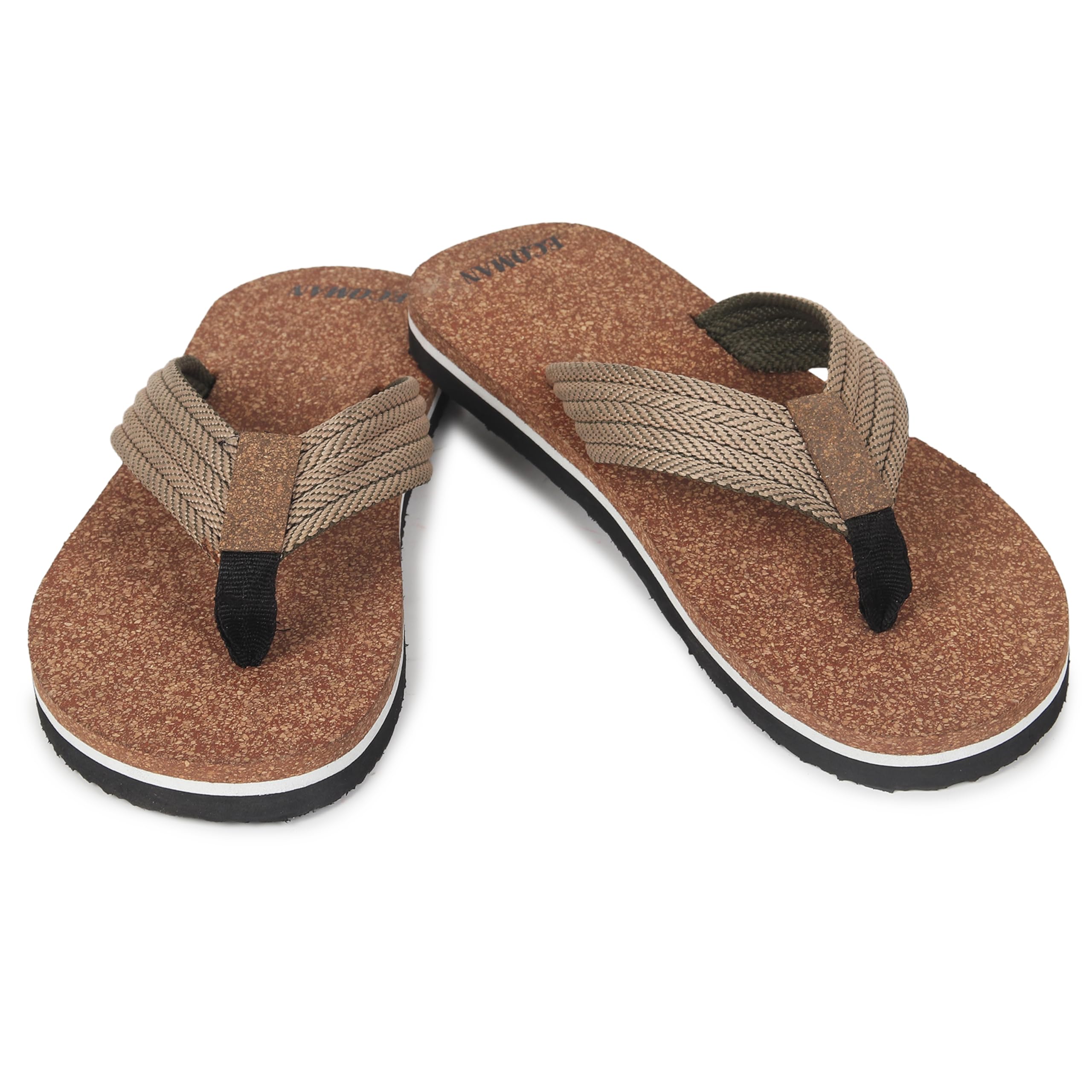 ECOMAN Wooden Slippers And Casual Flip-Flop for men & boys (B09Y39H7K8) Amazon Price History, Amazon Price Tracker