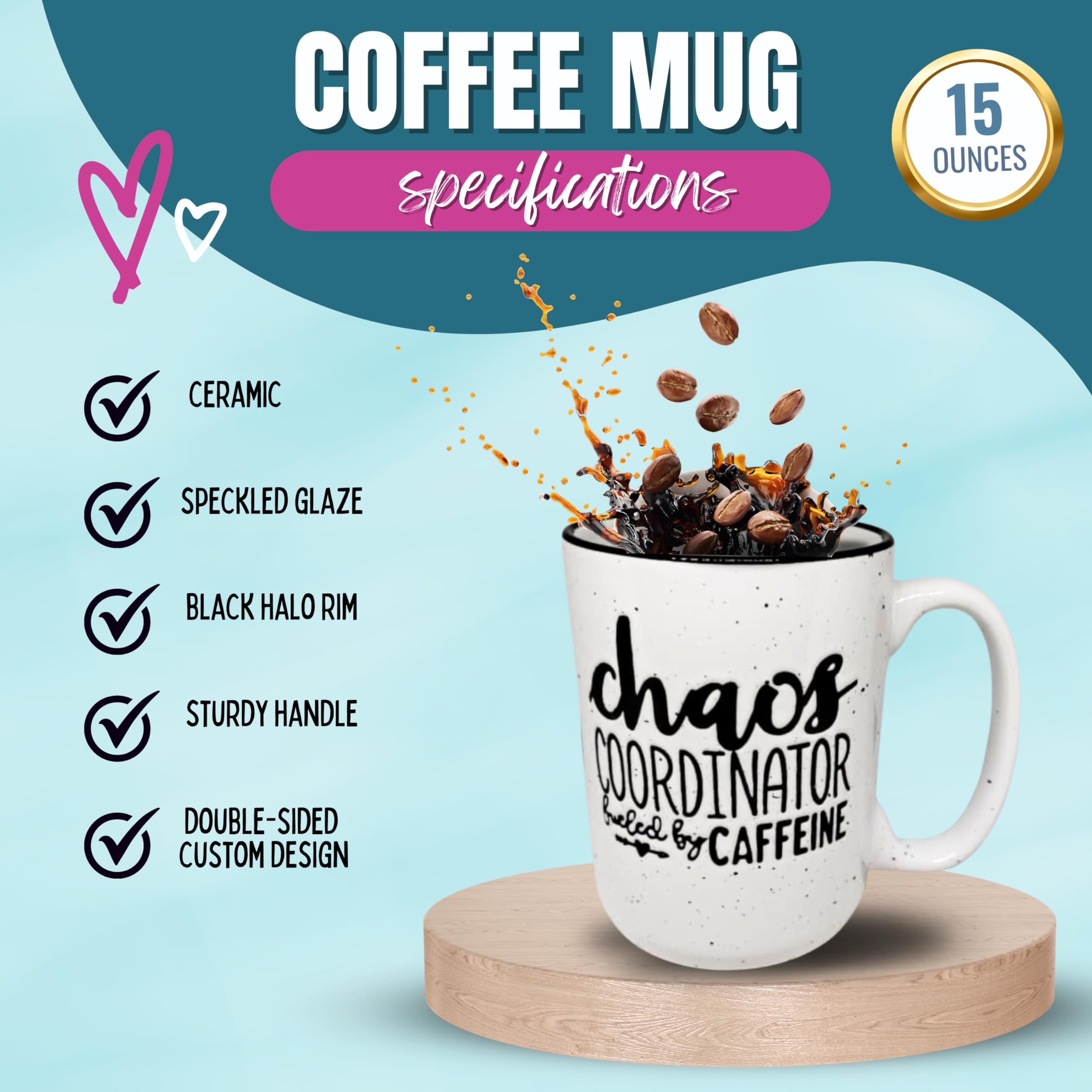 Veracco Tasse à Café En Céramique Avec Inscription « This Is Probably Captain & Coke » - Cadeau Amusant Pour Quelqu'un Qui Aime Boire Un Enterrement De Vie De Jeune Fille (Capitaine